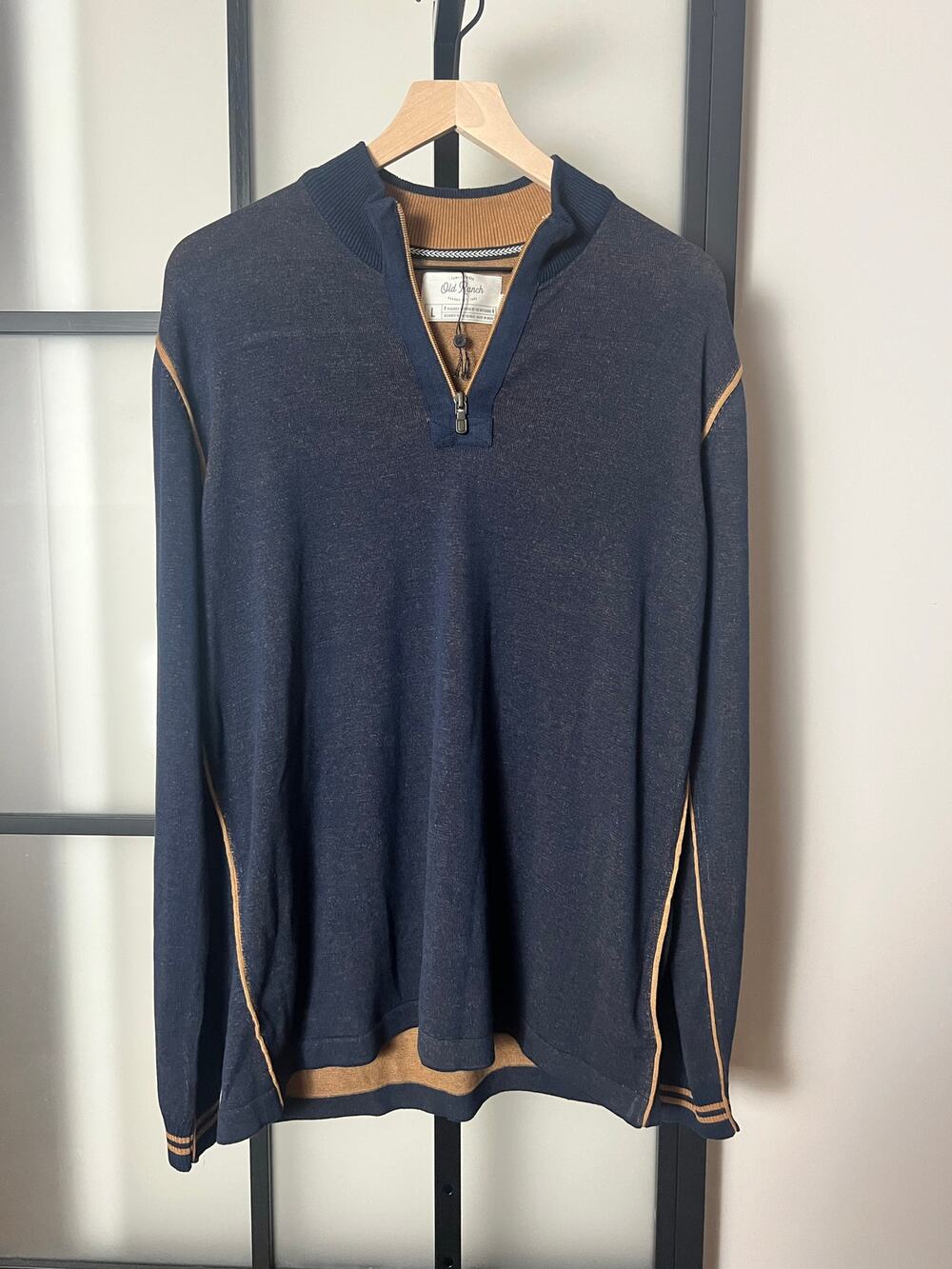 Old Ranch Silas Lightweight 1/4 Zip Sweater Size Large NWOT
